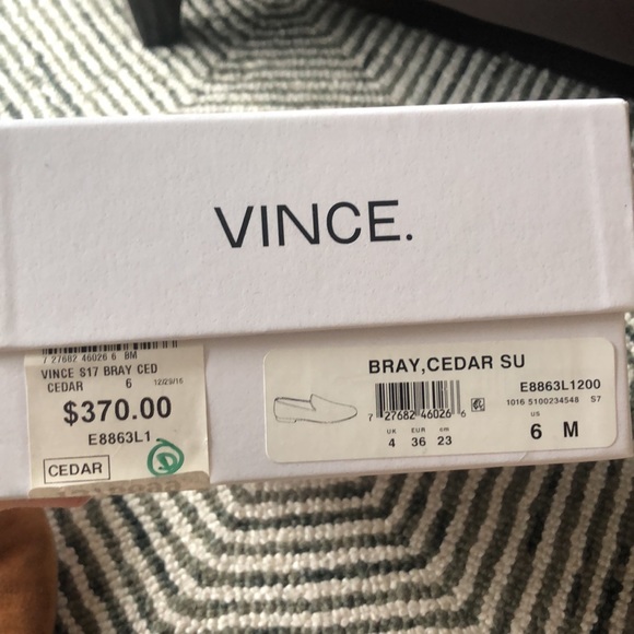 Vince Bray suede flats in cedar 36 - Picture 7 of 8